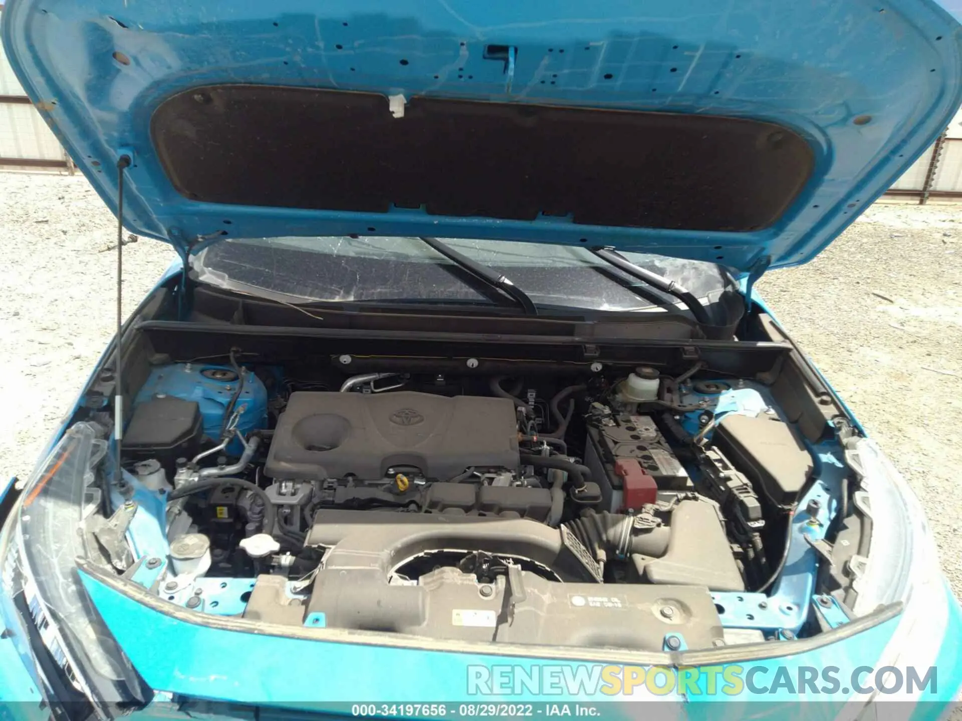 10 fotografías del automóvil dañado JTMC1RFV4LD054903 TOYOTA RAV4 2020