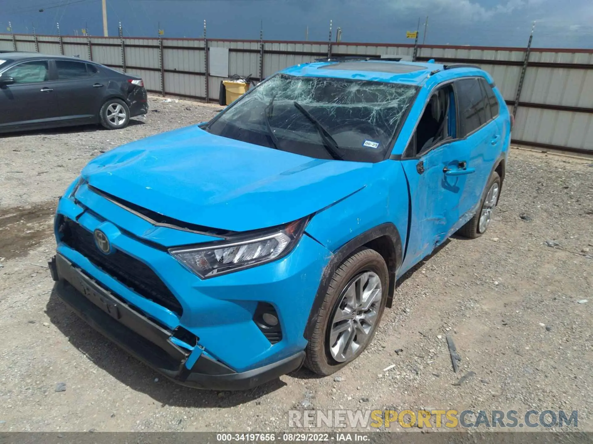 6 fotografías del automóvil dañado JTMC1RFV4LD054903 TOYOTA RAV4 2020