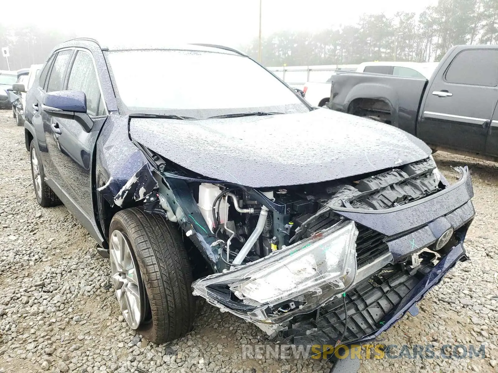 1 fotografías del automóvil dañado JTMC1RFV4LJ021854 TOYOTA RAV4 2020