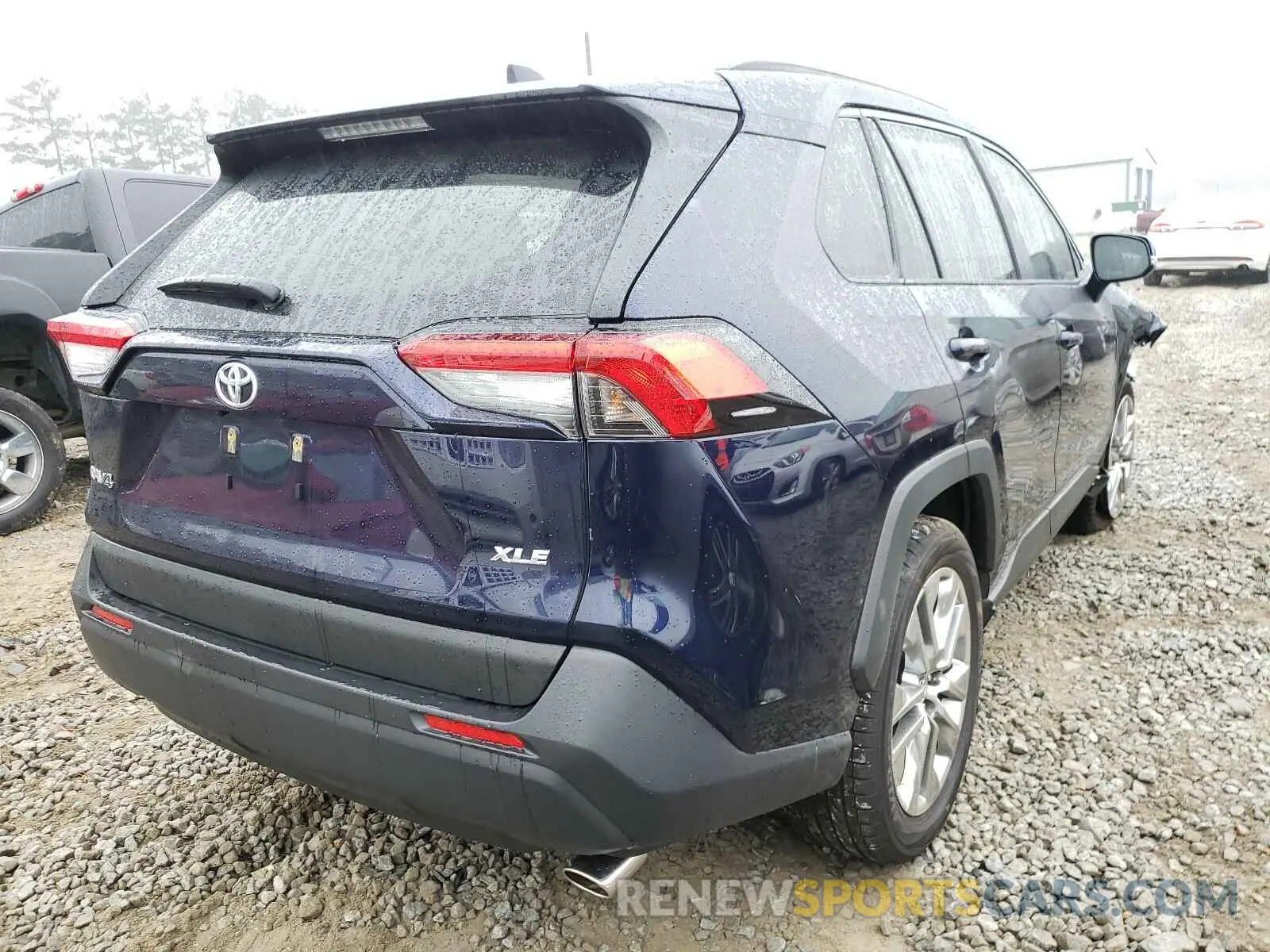 4 fotografías del automóvil dañado JTMC1RFV4LJ021854 TOYOTA RAV4 2020