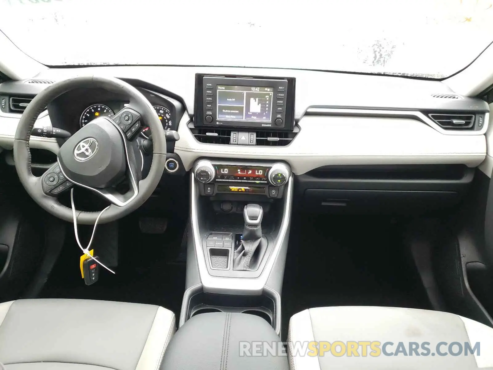 9 fotografías del automóvil dañado JTMC1RFV4LJ021854 TOYOTA RAV4 2020