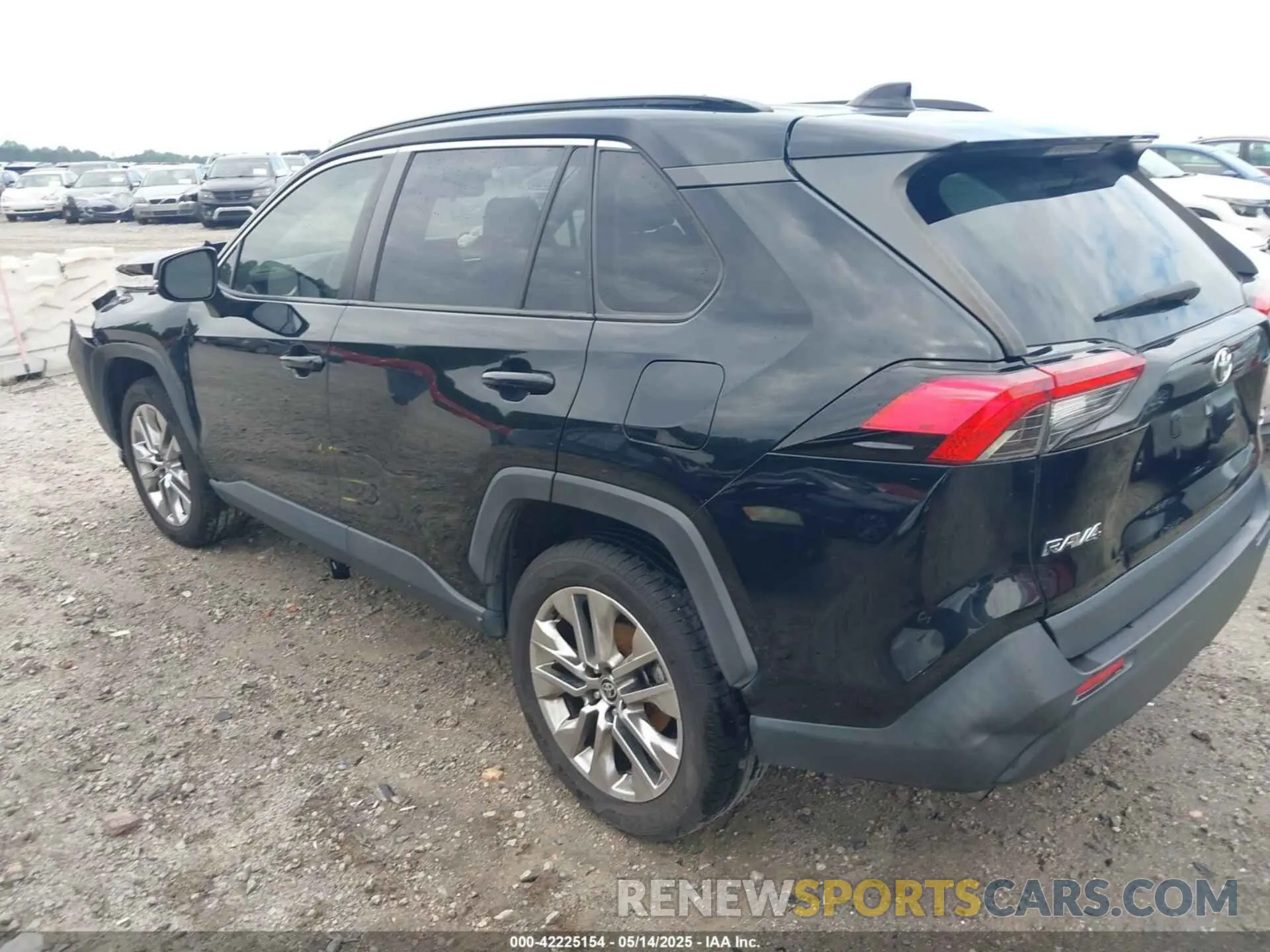 3 fotografías del automóvil dañado JTMC1RFV5LD046163 TOYOTA RAV4 2020