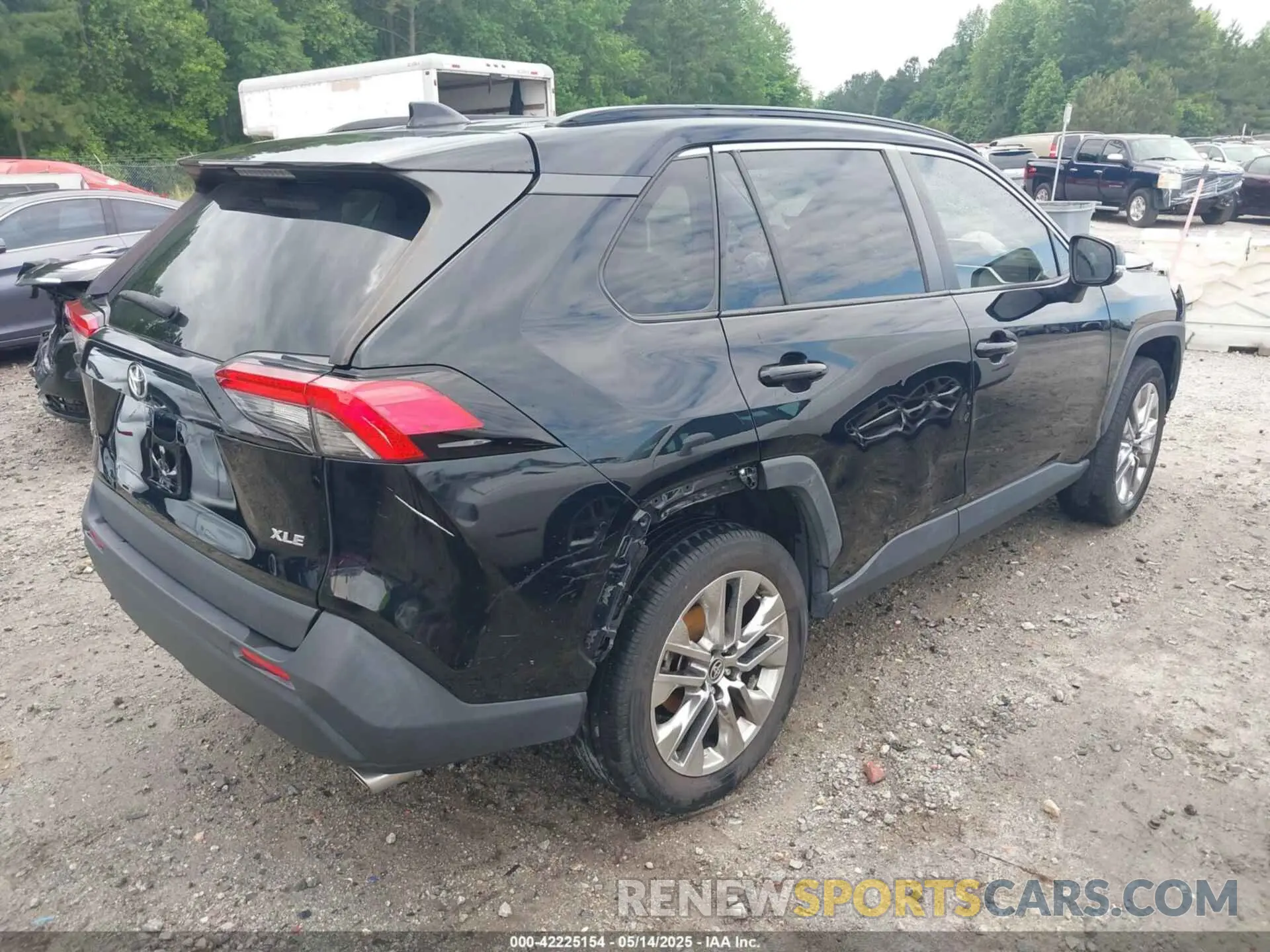 4 fotografías del automóvil dañado JTMC1RFV5LD046163 TOYOTA RAV4 2020