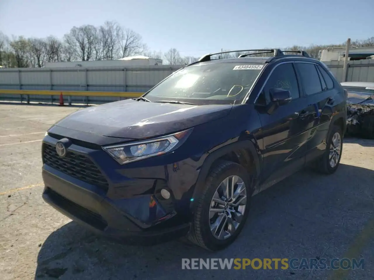 2 fotografías del automóvil dañado JTMC1RFV5LD053453 TOYOTA RAV4 2020