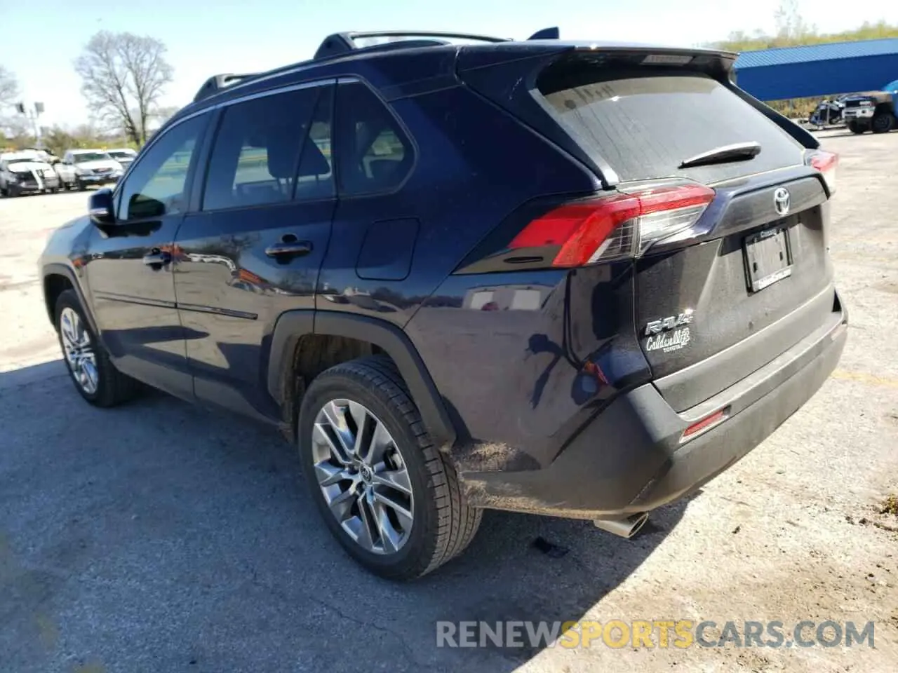 3 fotografías del automóvil dañado JTMC1RFV5LD053453 TOYOTA RAV4 2020