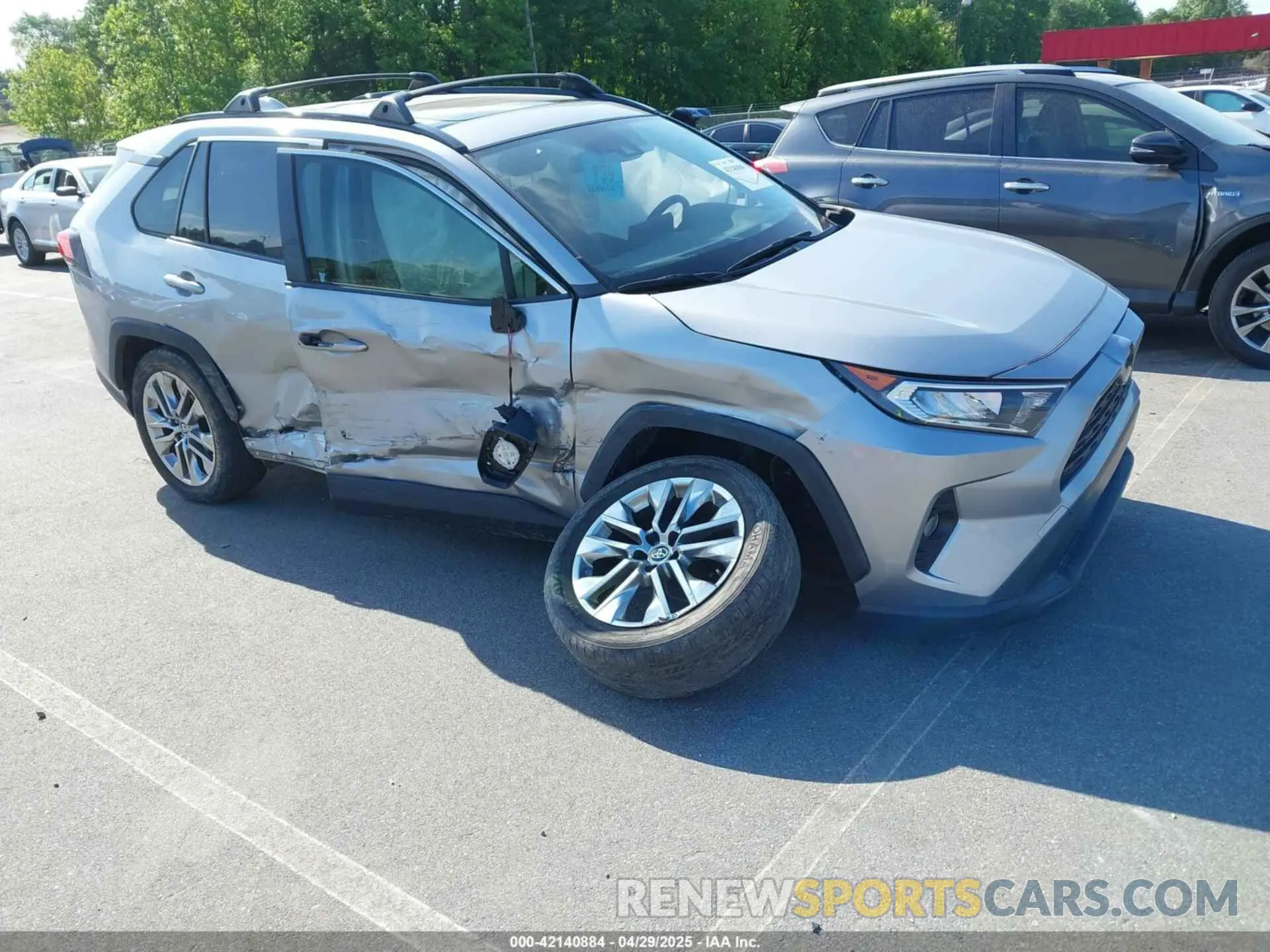 1 fotografías del automóvil dañado JTMC1RFV5LD519088 TOYOTA RAV4 2020