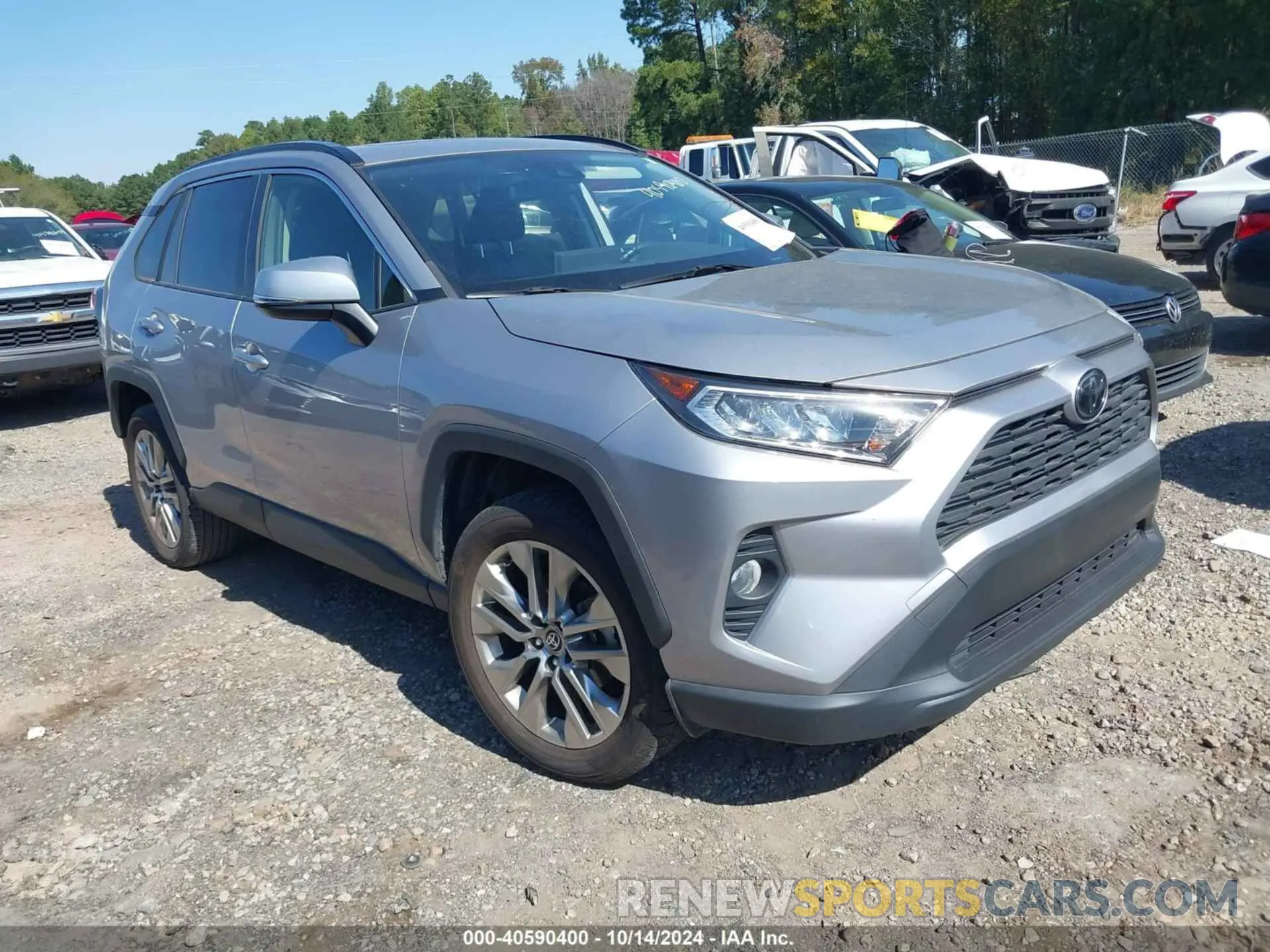 1 fotografías del automóvil dañado JTMC1RFV7LD517603 TOYOTA RAV4 2020