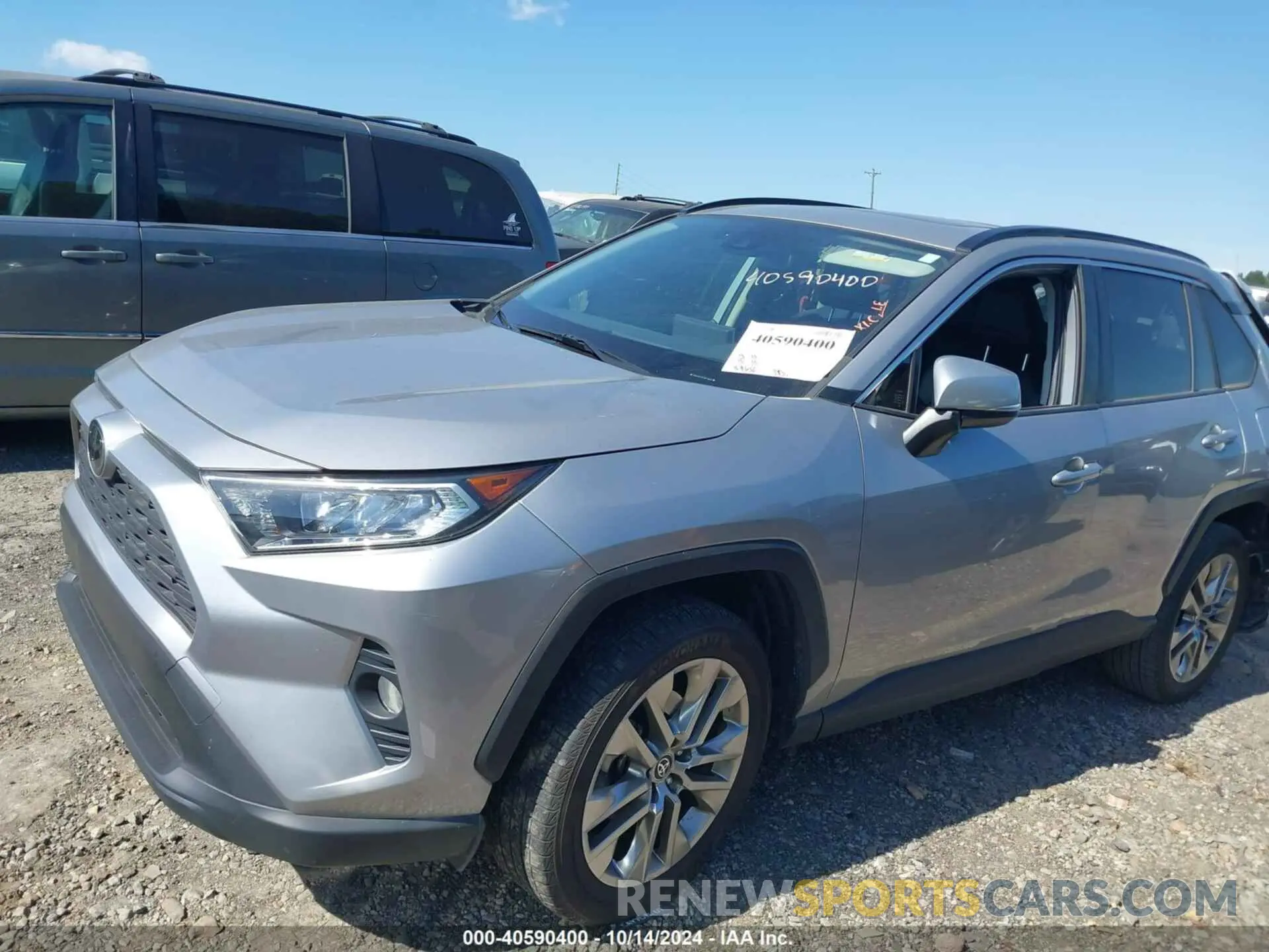 2 fotografías del automóvil dañado JTMC1RFV7LD517603 TOYOTA RAV4 2020