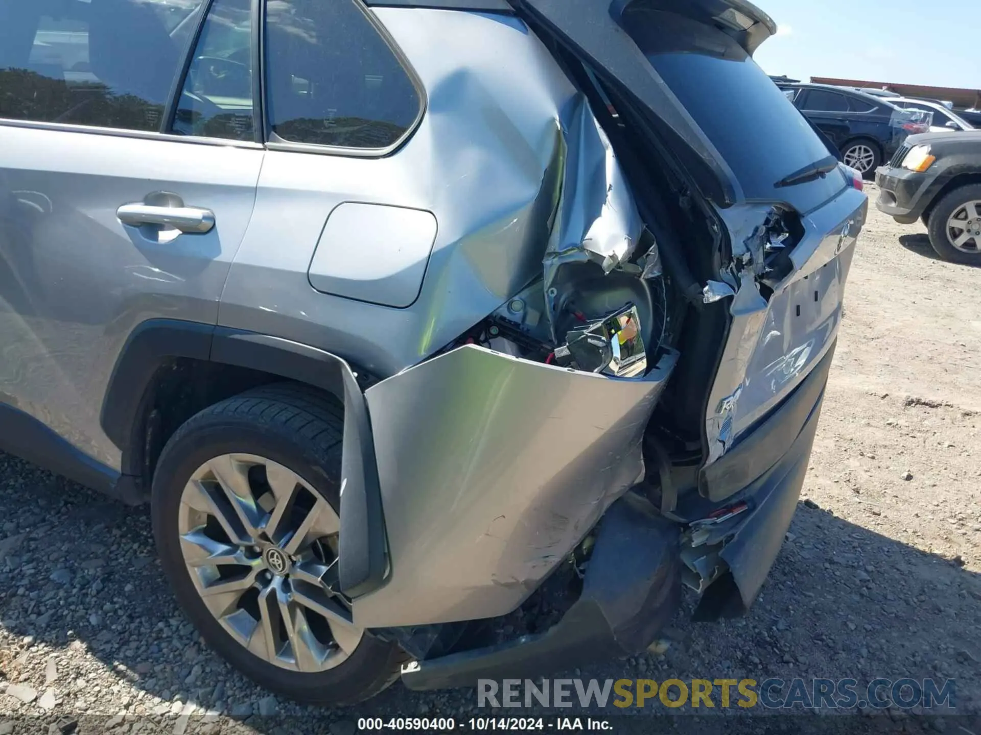 6 fotografías del automóvil dañado JTMC1RFV7LD517603 TOYOTA RAV4 2020