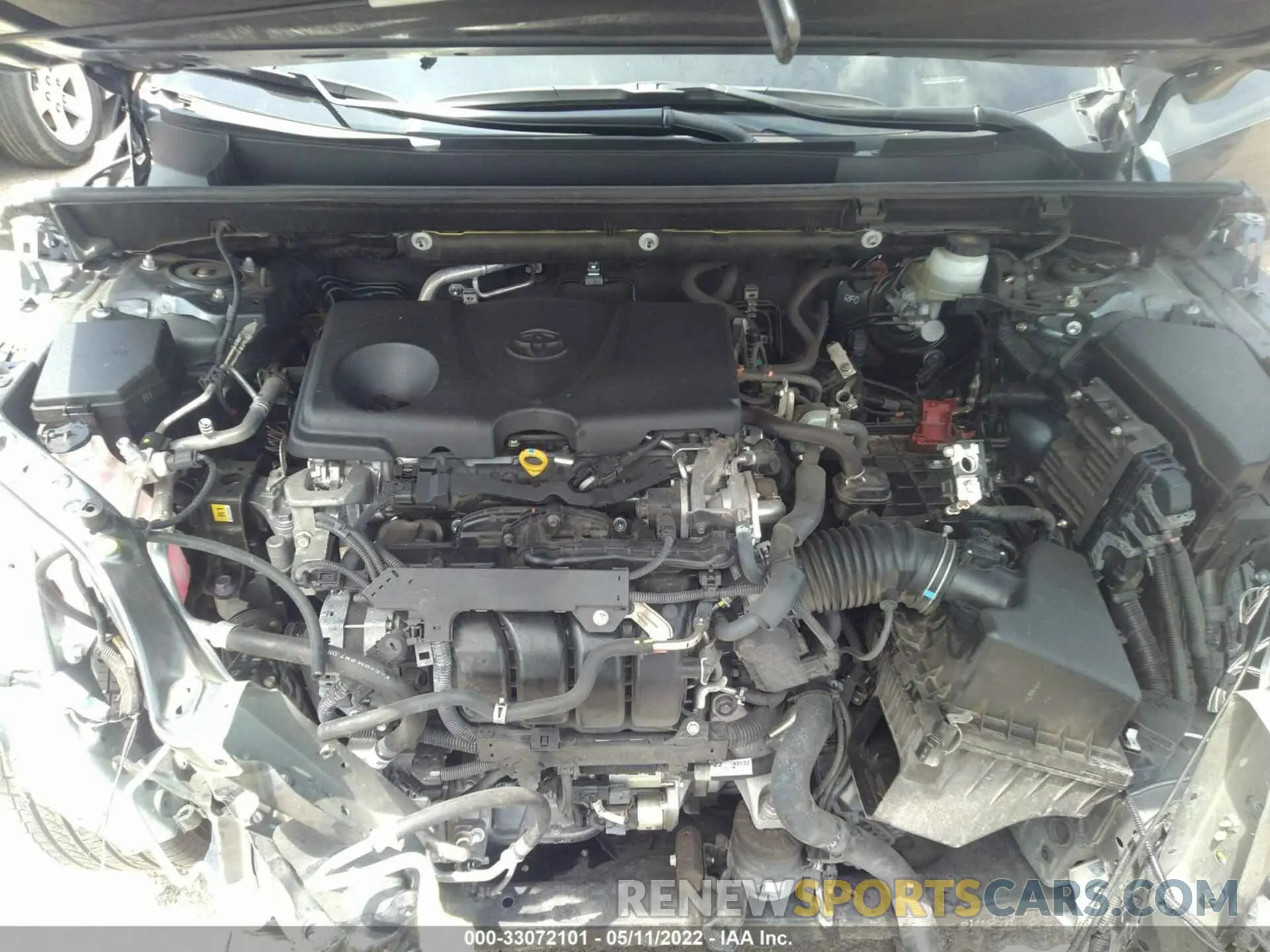10 fotografías del automóvil dañado JTMC1RFV8LD042401 TOYOTA RAV4 2020