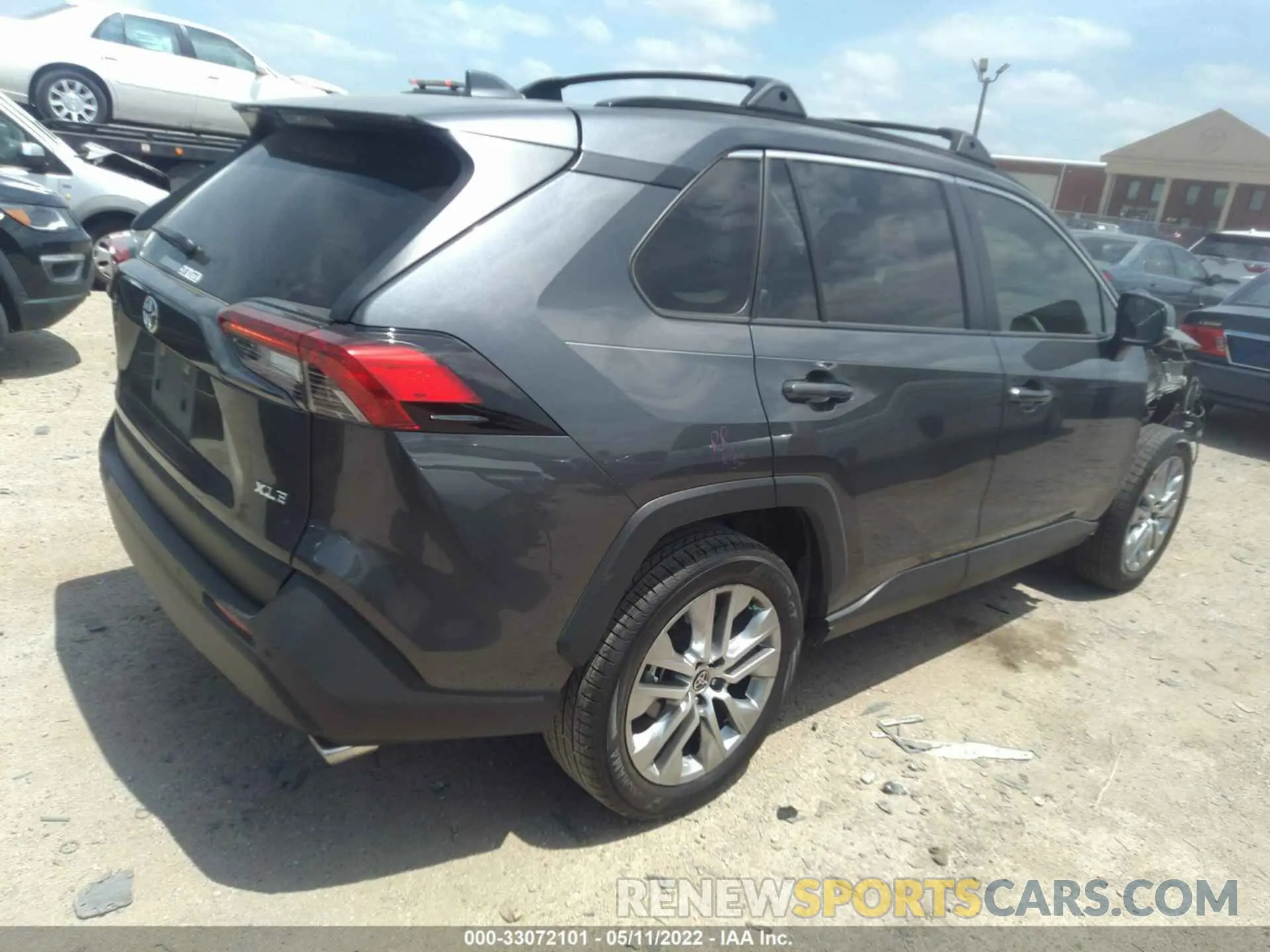 4 fotografías del automóvil dañado JTMC1RFV8LD042401 TOYOTA RAV4 2020