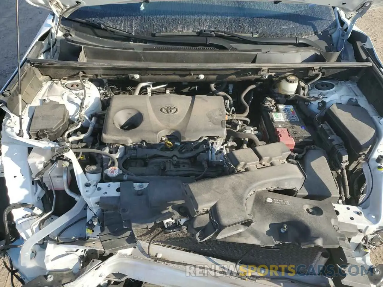 12 fotografías del automóvil dañado JTMC1RFV8LD518422 TOYOTA RAV4 2020