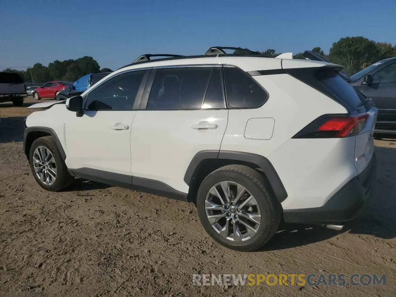 2 fotografías del automóvil dañado JTMC1RFV8LD518422 TOYOTA RAV4 2020