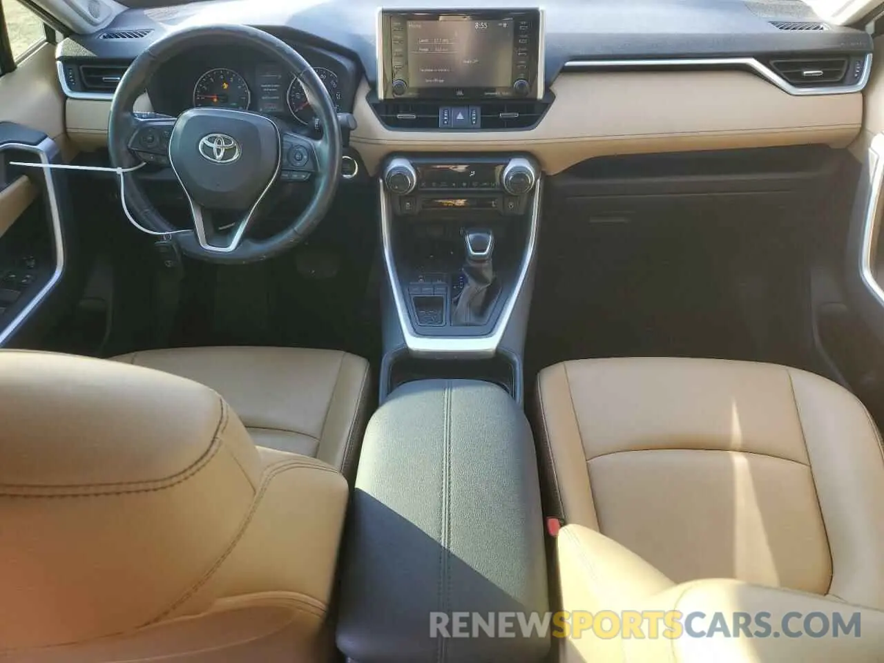 8 fotografías del automóvil dañado JTMC1RFV8LD518422 TOYOTA RAV4 2020