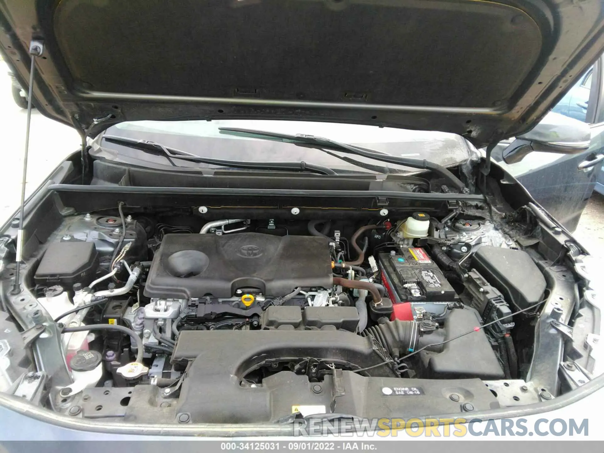 10 fotografías del automóvil dañado JTMC1RFV9LD051818 TOYOTA RAV4 2020