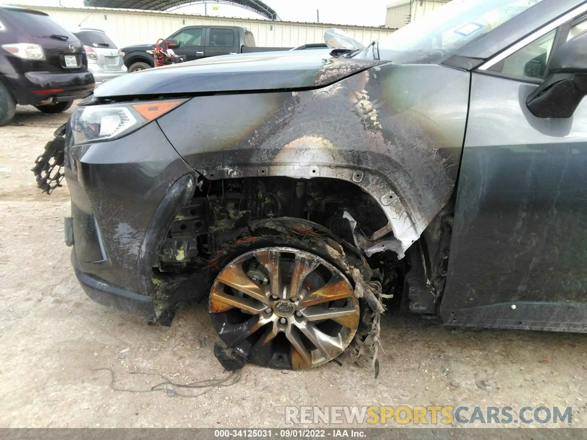 6 fotografías del automóvil dañado JTMC1RFV9LD051818 TOYOTA RAV4 2020