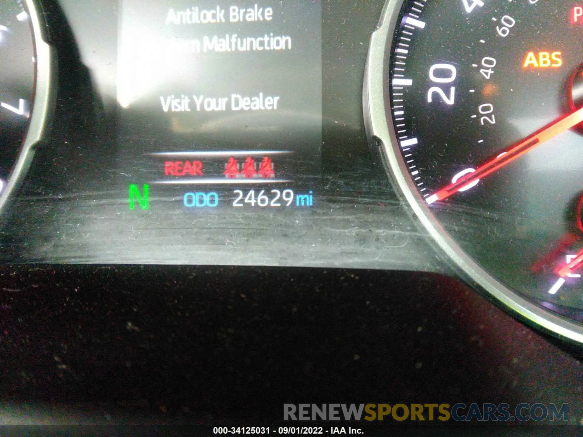 7 fotografías del automóvil dañado JTMC1RFV9LD051818 TOYOTA RAV4 2020