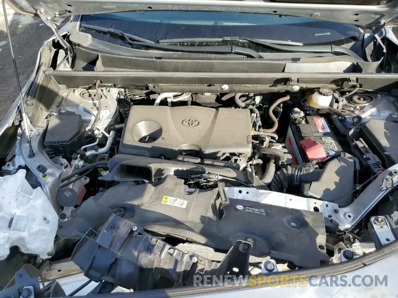 12 fotografías del automóvil dañado JTMC1RFV9LJ017363 TOYOTA RAV4 2020