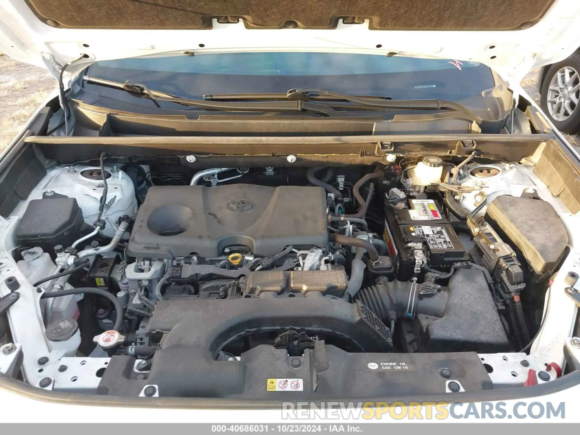 10 fotografías del automóvil dañado JTMC1RFVXLD517529 TOYOTA RAV4 2020