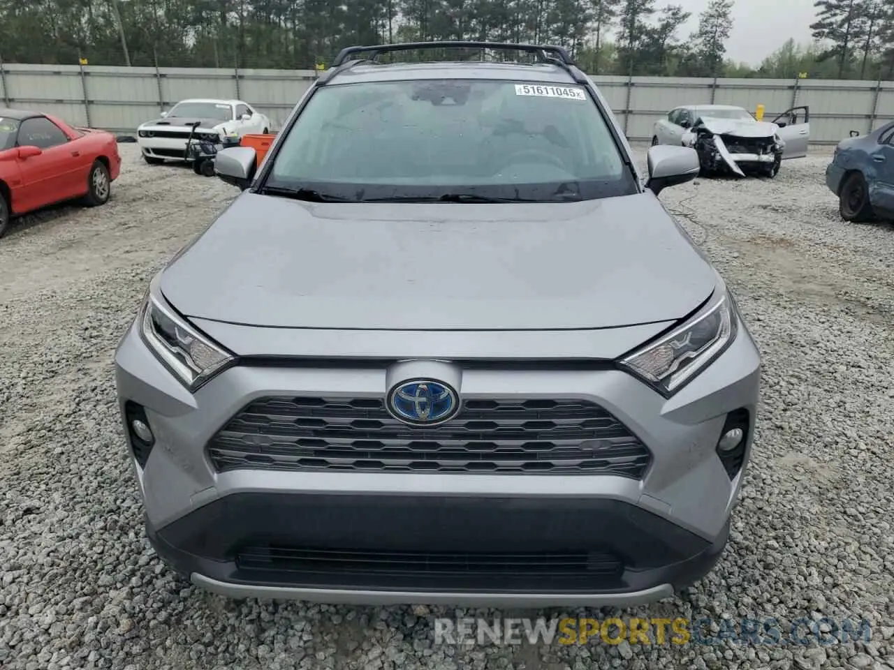 5 fotografías del automóvil dañado JTMD6RFVXLD003556 TOYOTA RAV4 2020