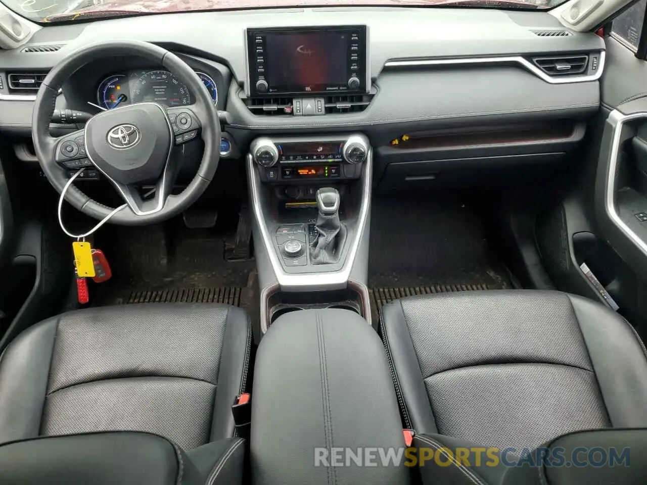8 fotografías del automóvil dañado JTMDWRFV1LD539750 TOYOTA RAV4 2020