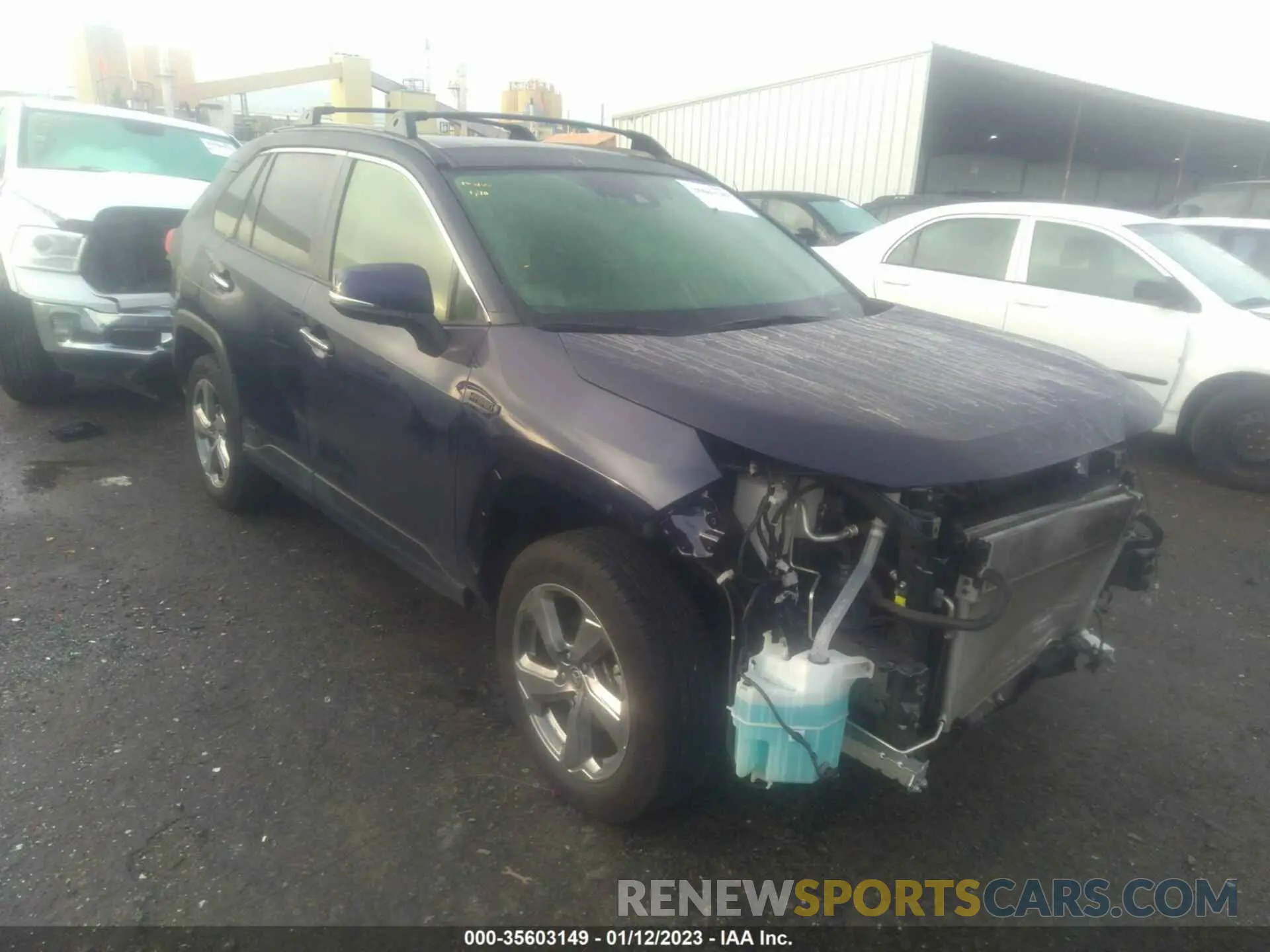 1 fotografías del automóvil dañado JTMDWRFV2LD533195 TOYOTA RAV4 2020