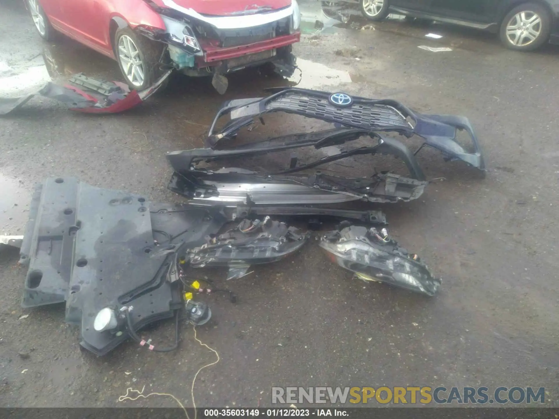 12 fotografías del automóvil dañado JTMDWRFV2LD533195 TOYOTA RAV4 2020