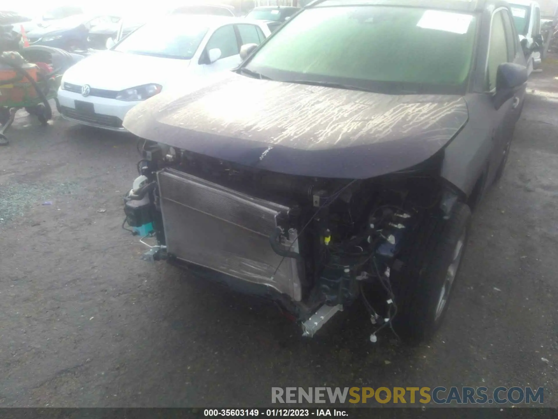 6 fotografías del automóvil dañado JTMDWRFV2LD533195 TOYOTA RAV4 2020