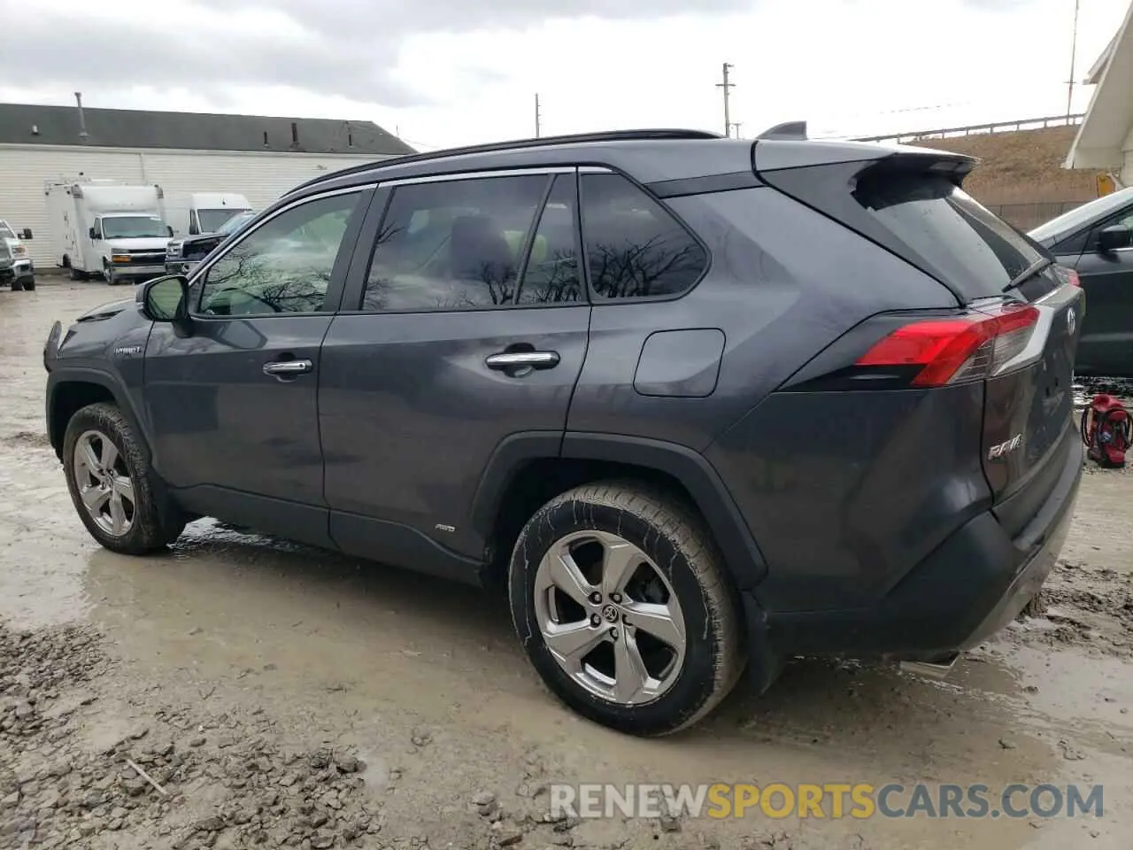 2 fotografías del automóvil dañado JTMDWRFV4LD534199 TOYOTA RAV4 2020