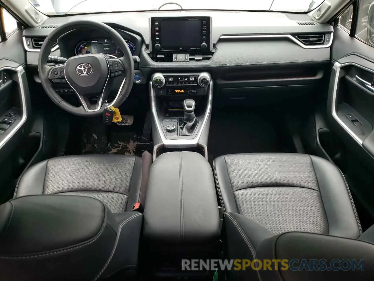 8 fotografías del automóvil dañado JTMDWRFV4LD534199 TOYOTA RAV4 2020
