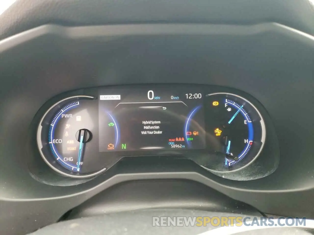 9 fotografías del automóvil dañado JTMDWRFV4LD534199 TOYOTA RAV4 2020