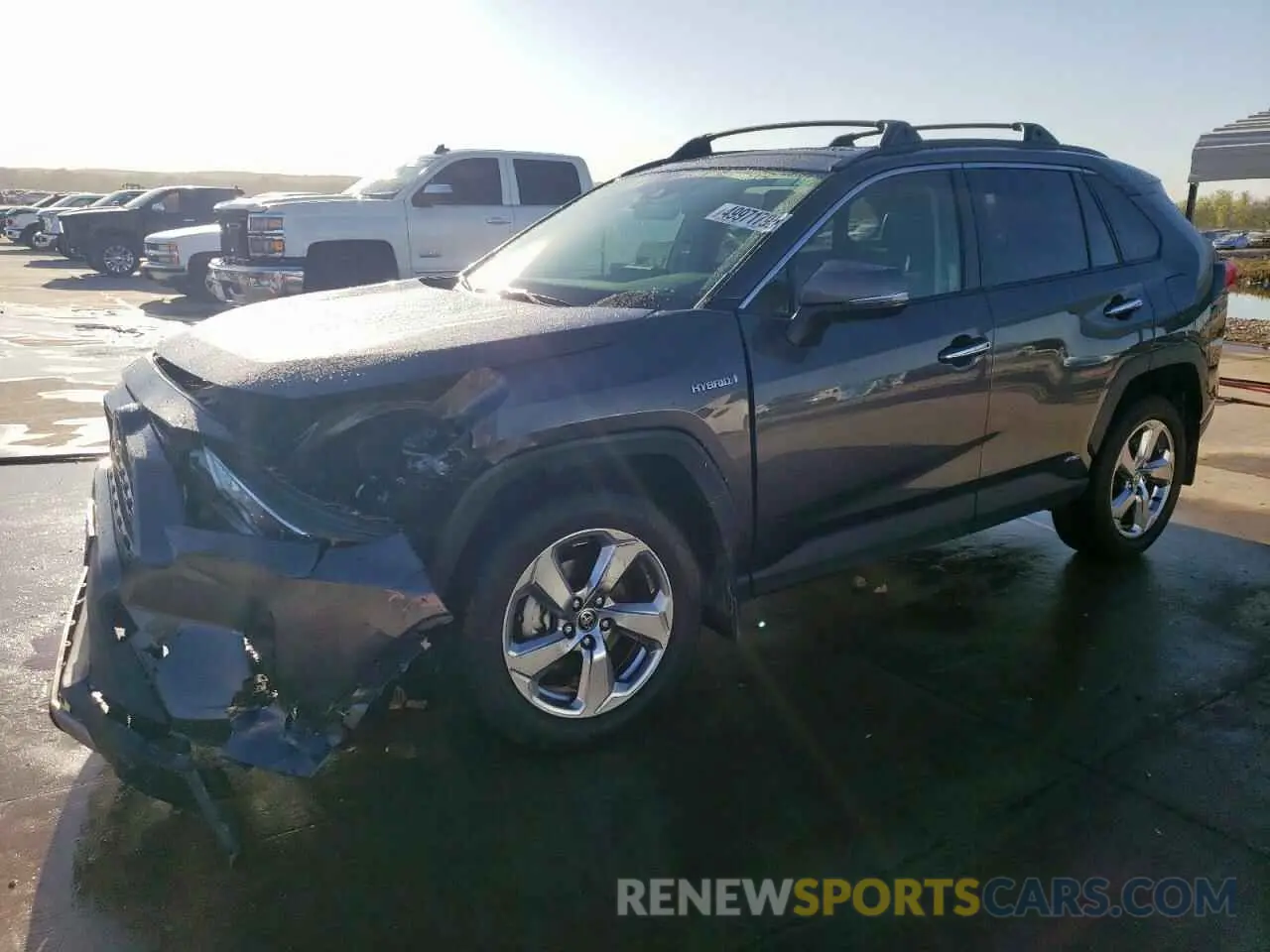 1 fotografías del automóvil dañado JTMDWRFV5LD069318 TOYOTA RAV4 2020
