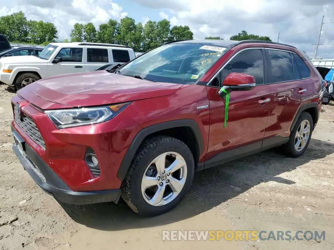 1 fotografías del automóvil dañado JTMDWRFV6LD530512 TOYOTA RAV4 2020