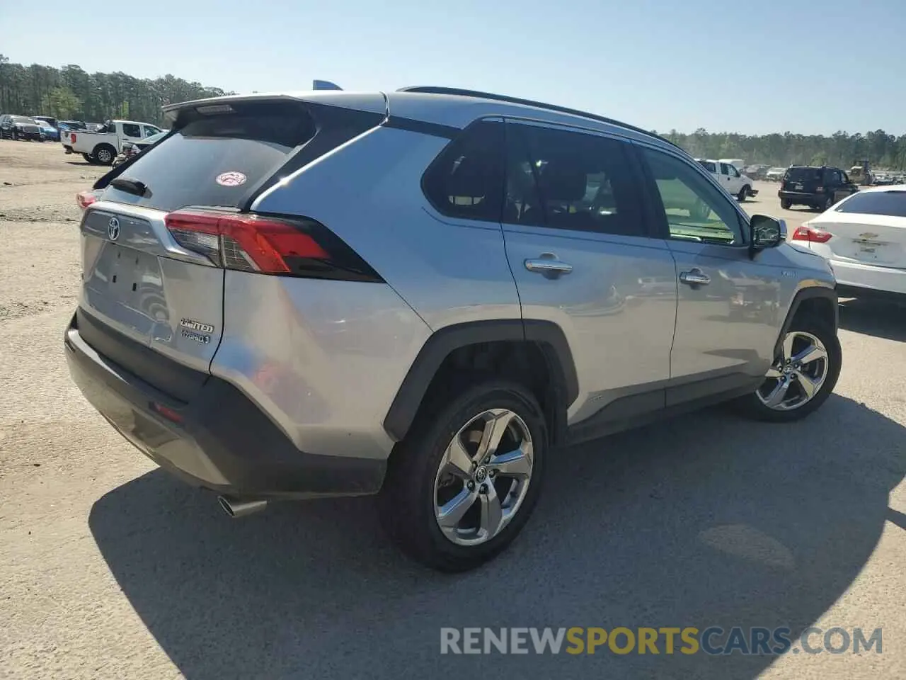 3 fotografías del automóvil dañado JTMDWRFV6LJ048608 TOYOTA RAV4 2020