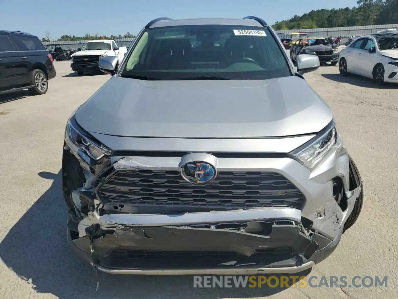 5 fotografías del automóvil dañado JTMDWRFV6LJ048608 TOYOTA RAV4 2020
