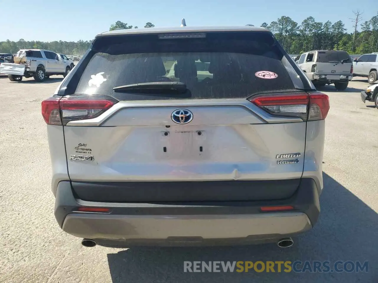 6 fotografías del automóvil dañado JTMDWRFV6LJ048608 TOYOTA RAV4 2020
