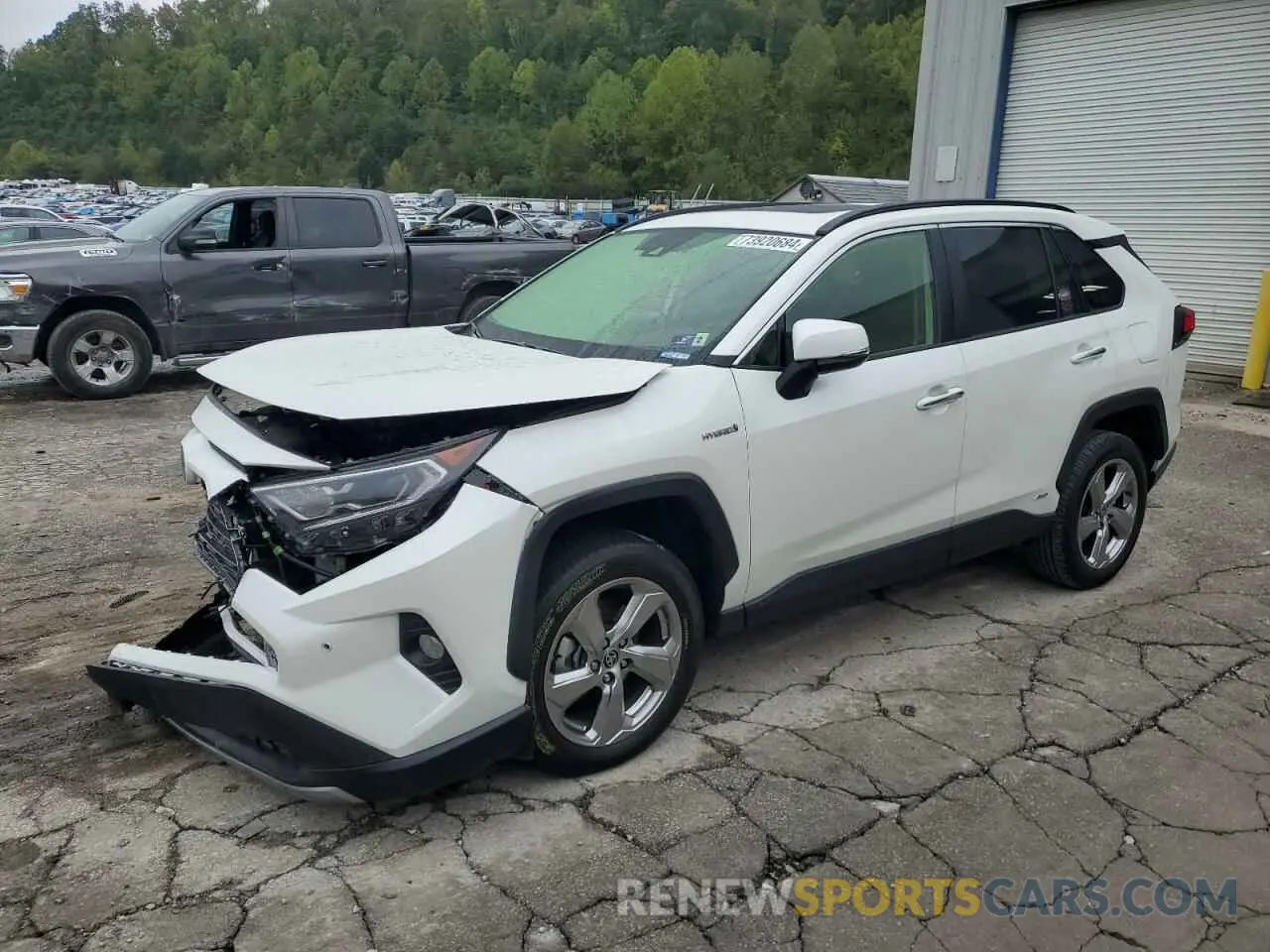 1 fotografías del automóvil dañado JTMDWRFV9LD058192 TOYOTA RAV4 2020