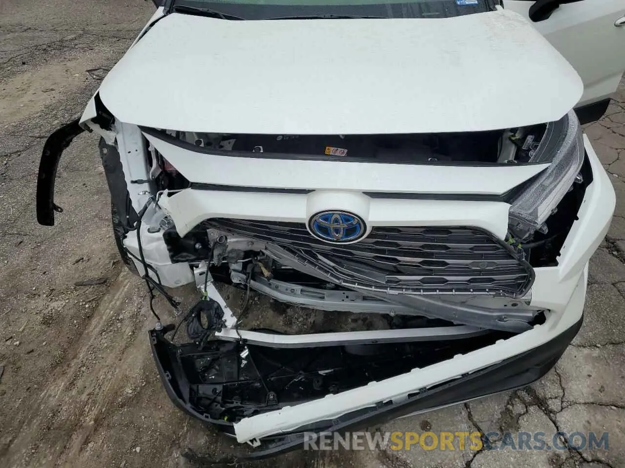 12 fotografías del automóvil dañado JTMDWRFV9LD058192 TOYOTA RAV4 2020