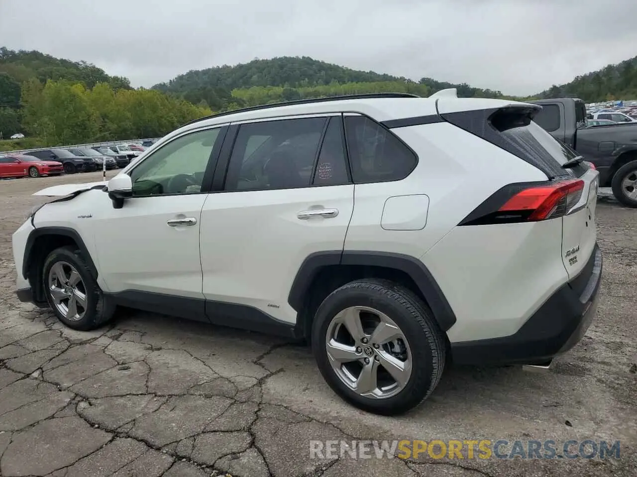 2 fotografías del automóvil dañado JTMDWRFV9LD058192 TOYOTA RAV4 2020