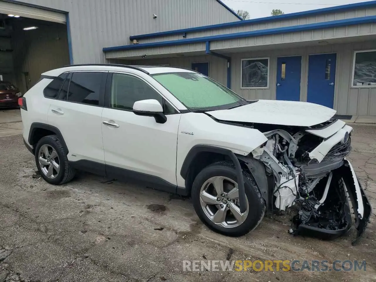 4 fotografías del automóvil dañado JTMDWRFV9LD058192 TOYOTA RAV4 2020