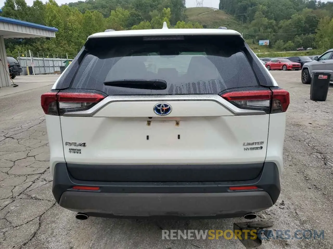 6 fotografías del automóvil dañado JTMDWRFV9LD058192 TOYOTA RAV4 2020
