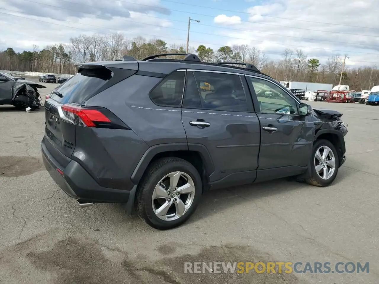 3 fotografías del automóvil dañado JTMDWRFV9LD066664 TOYOTA RAV4 2020