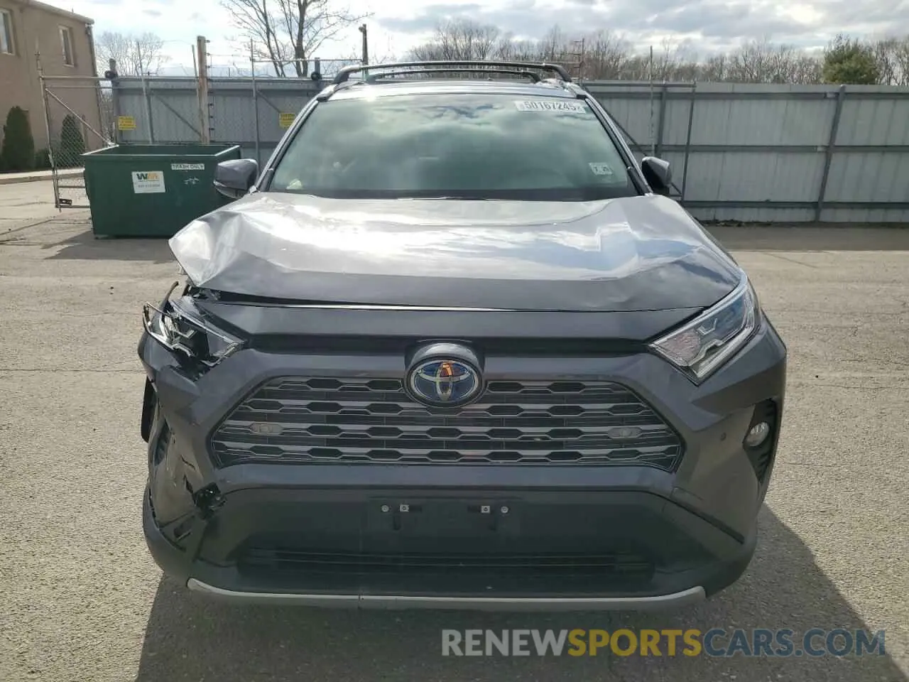 5 fotografías del automóvil dañado JTMDWRFV9LD066664 TOYOTA RAV4 2020
