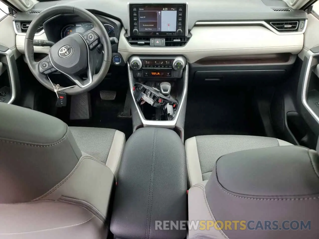 8 fotografías del automóvil dañado JTMDWRFV9LD066664 TOYOTA RAV4 2020