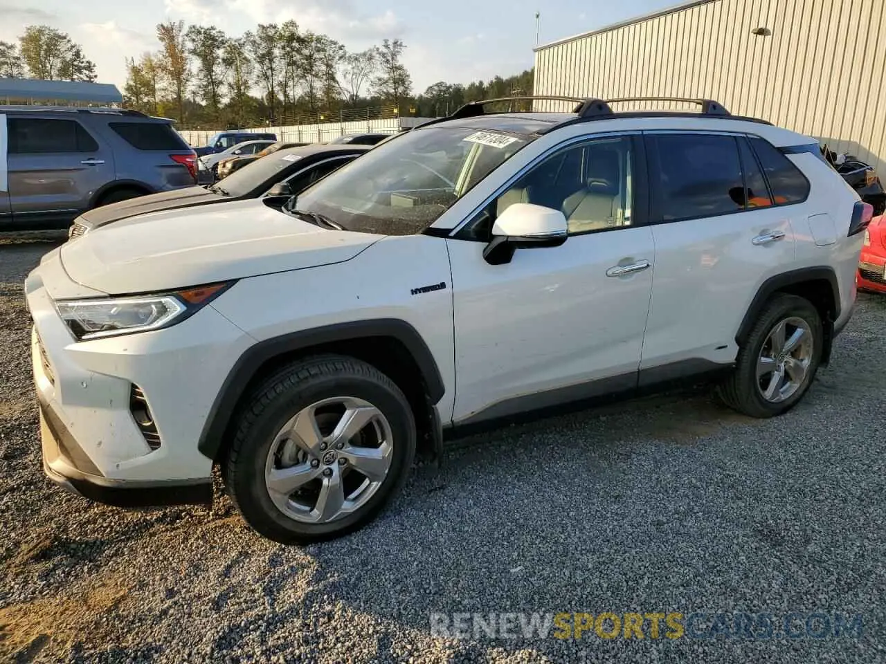 1 fotografías del automóvil dañado JTMDWRFV9LD536871 TOYOTA RAV4 2020