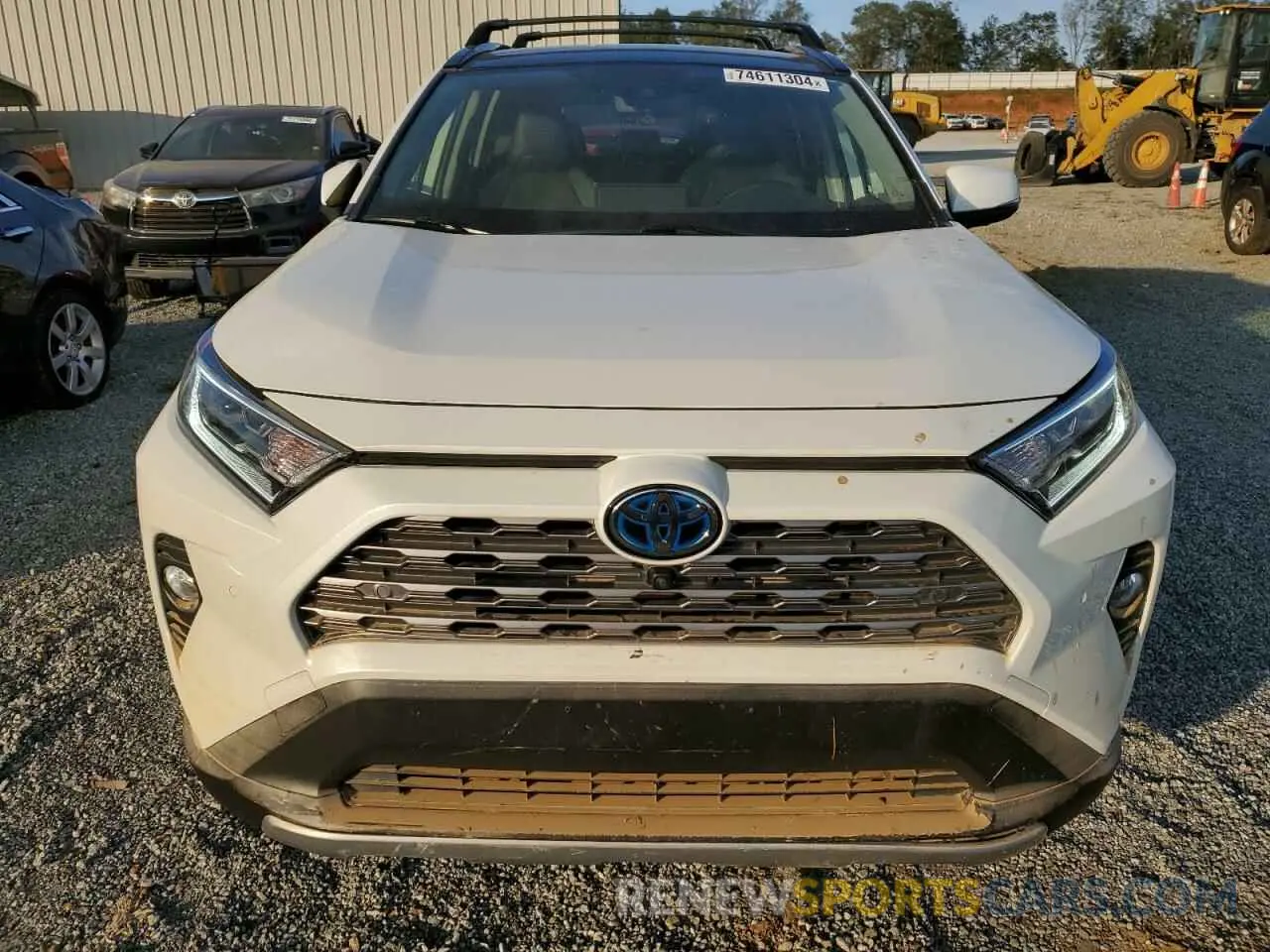 5 fotografías del automóvil dañado JTMDWRFV9LD536871 TOYOTA RAV4 2020
