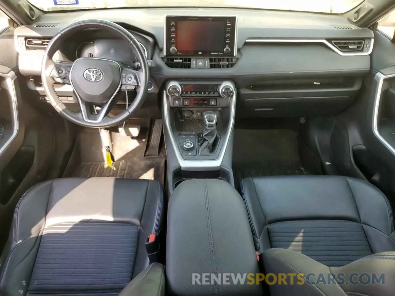 8 fotografías del automóvil dañado JTME6RFV0LD500698 TOYOTA RAV4 2020