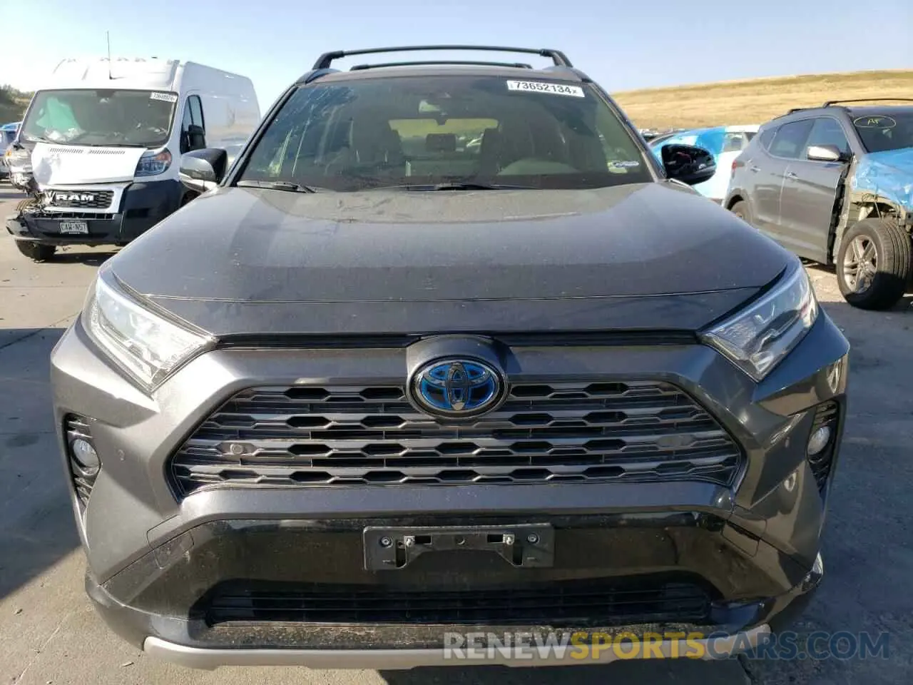 5 fotografías del automóvil dañado JTME6RFV0LD502161 TOYOTA RAV4 2020
