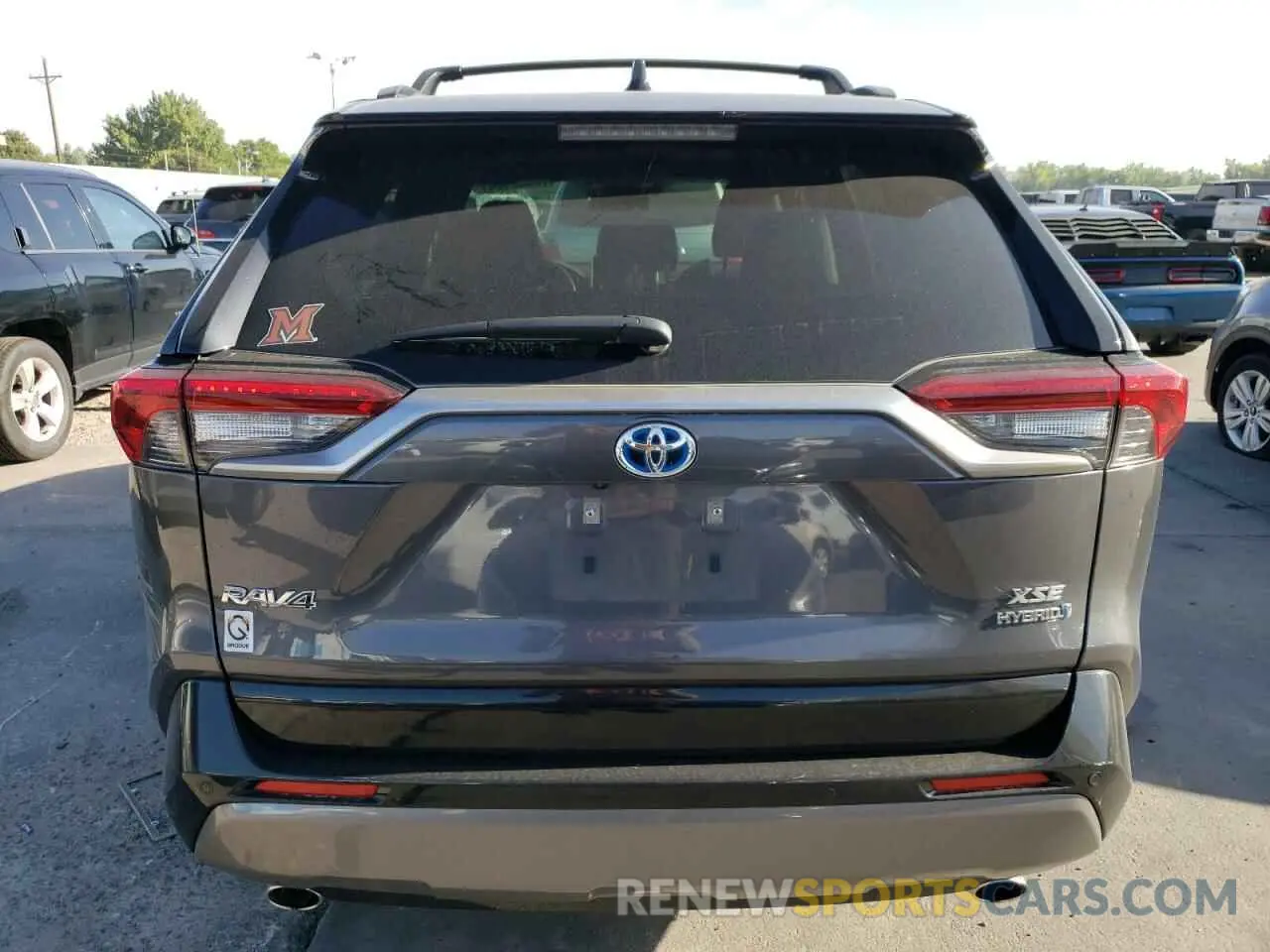6 fotografías del automóvil dañado JTME6RFV0LD502161 TOYOTA RAV4 2020