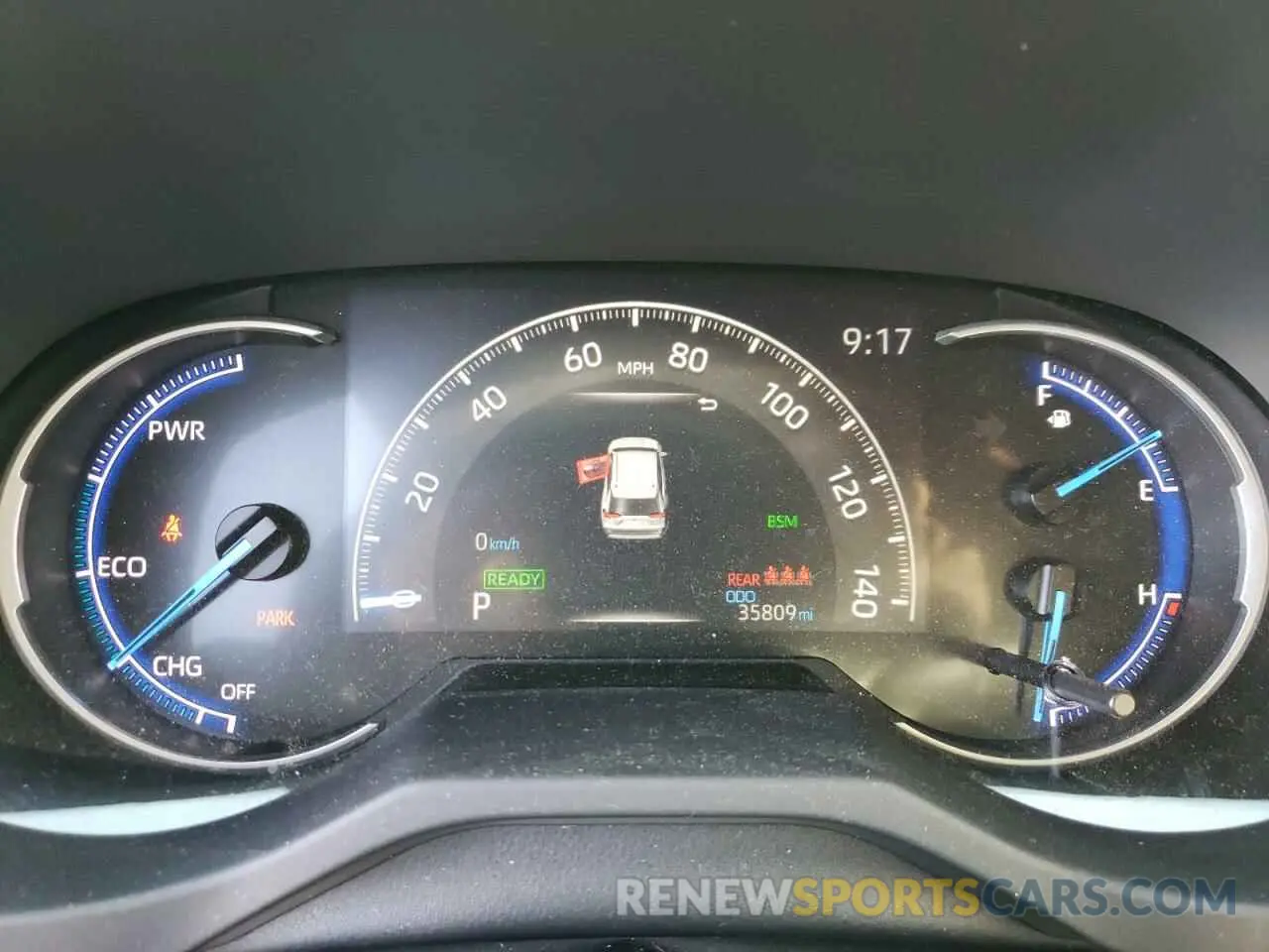 9 fotografías del automóvil dañado JTME6RFV0LD502161 TOYOTA RAV4 2020